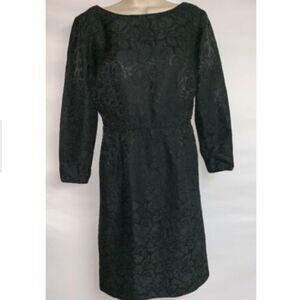 Vintage Carol Craig New York Womens Black Dress